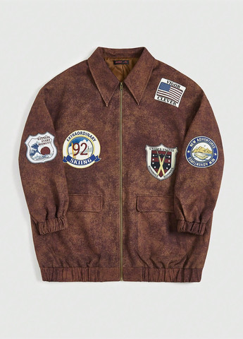 Куртка-сорочка SHEIN (330487848)