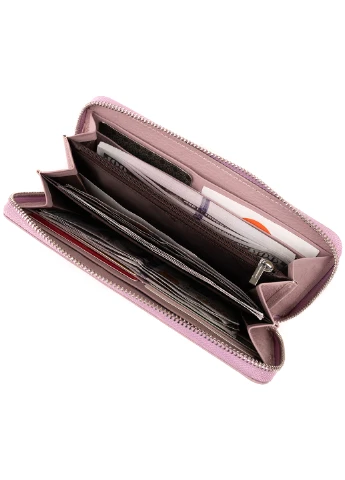 Жіночий шкіряний гаманець-клатч 20х9,5х2,3 см st leather (252129583)