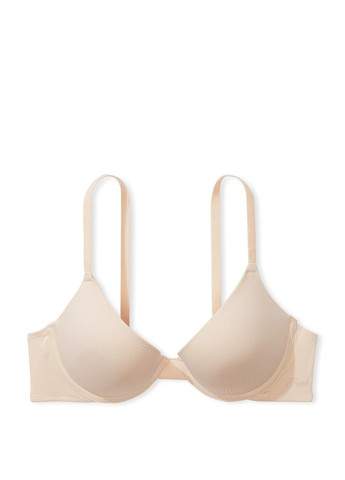 Бежевий бюстгальтер Victoria's Secret з кісточками поліамід