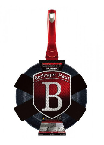 Сковорода 26 см Metallic Line Black Burgundy BH-1841 Berlinger Haus (253571578)