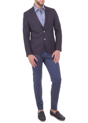 Синие кэжуал демисезонные зауженные брюки VICTOR COOL