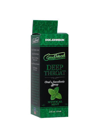 Спрей для минета GoodHead DeepThroat Spray – Mystical Mint 59 мл для глубокого минета Doc Johnson (255169424)
