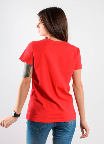 Красная всесезон футболка mode красный Power Футболки