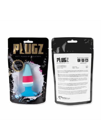 Анальная пробка - Plugz Butt Plug Colors Nr. 1 FeelzToys (254973626)