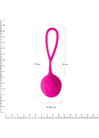 Вагінальні кульки Geisha Lastic Balls Mía Magenta (L), діаметр 4см, вага 42гр Adrien Lastic (254151038)
