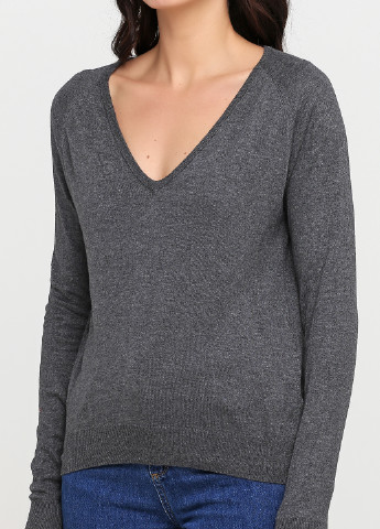 Темно-серый демисезонный пуловер пуловер Eleven Paris