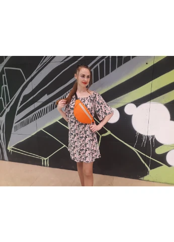 Женская сумка на пояс (бананка) 33х14 см Sambag (252134175)