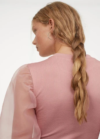 Розовая блуза H&M