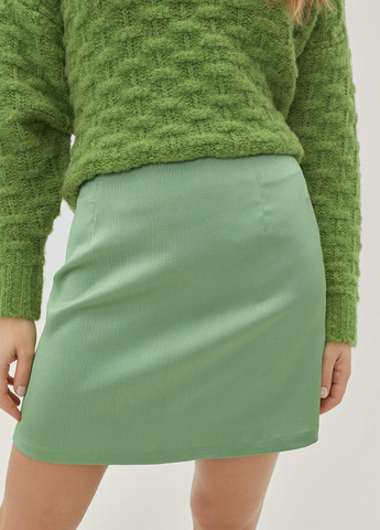 Зеленая кэжуал однотонная юбка Nasty Gal