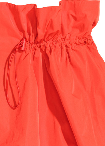 Красная кэжуал юбка H&M баллон