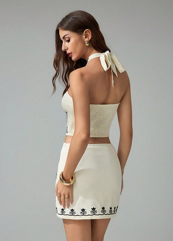 Костюм (топ, спідниця) SHEIN (366499005)