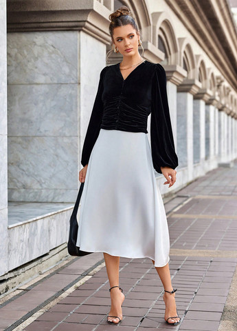 Чёрная блуза SHEIN