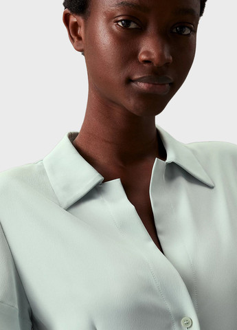 М'ятна кежуал сукня сукня-сорочка Calvin Klein однотонна