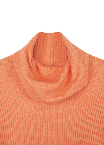 Светло-оранжевый зимний свитер Only