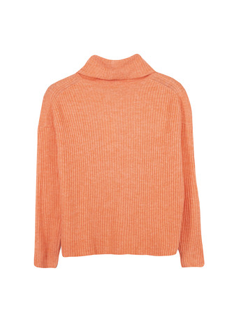 Світло-оранжевий зимовий светр Only