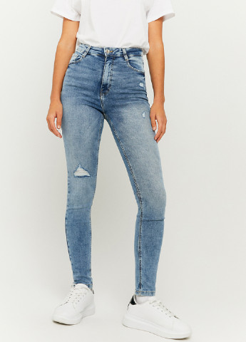 Джинсы Skinny Jeans - WOVEN HW SKINNY DENIM Tally Weijl - (248108973)
