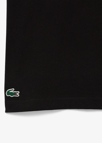 Чорна футболка Lacoste Ultra Dry