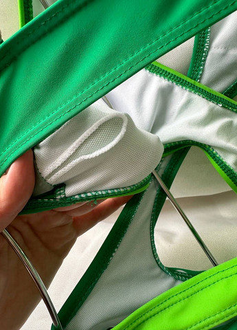 Зеленый летний купальник монокини, слитный NOVA VEGA