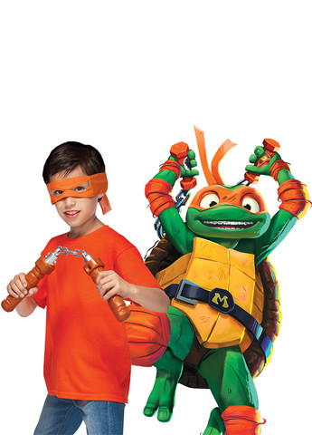 Набір зброї Нунчакі Мікеланджело (3 пр.) TMNT (259518379)