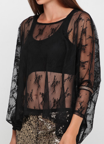 Чёрная блуза NU DENMARK