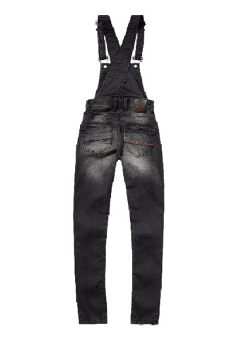 Комбінезон Vingino комбінезон-брюки однотонний чорний джинсовий бавовна