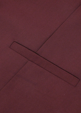 Бордовый демисезонный костюм (пиджак, жилет, брюки) брючный, тройка SHEIN