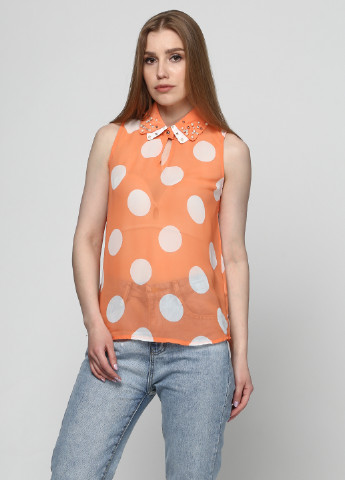 Оранжевая блуза Victoria Cortes