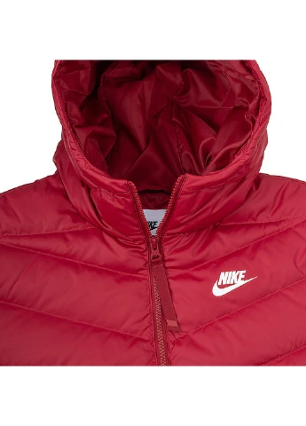 Бордова демісезонна куртка w nsw tf rpl windrunner hd jkt Nike