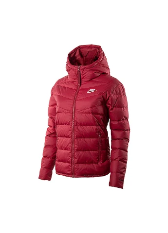 Бордова демісезонна куртка w nsw tf rpl windrunner hd jkt Nike