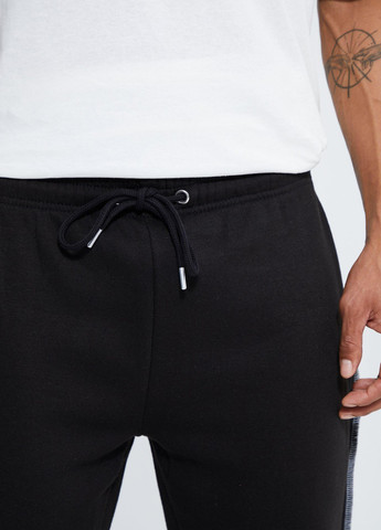 Черные спортивные демисезонные прямые брюки Boohoo