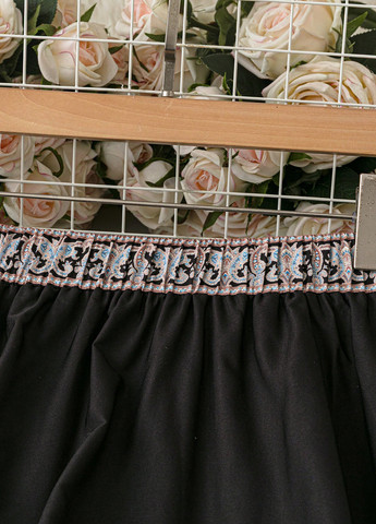 Разноцветная кэжуал с рисунком юбка SHEIN