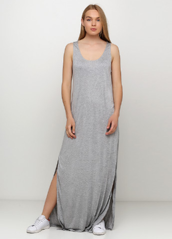 Світло-сіра кежуал сукня сукня-майка H&M