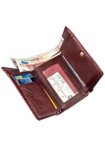Женский кожаный кошелек 13х8 см st leather (252127038)