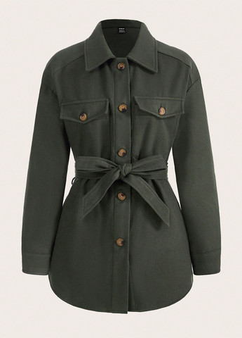 Куртка-сорочка SHEIN (316158336)