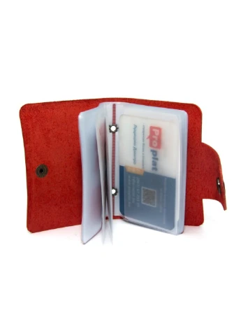 Кожаная визитница 10х7,5х0,5 см GOFIN (253174597)