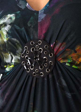 Комбінована кежуал сукня Apriori з абстрактним візерунком