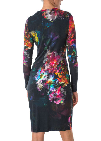 Комбінована кежуал сукня Apriori з абстрактним візерунком