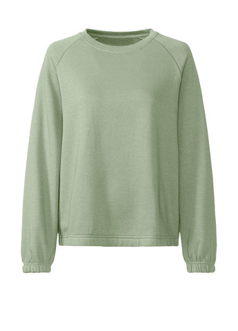 Салатовый свитшот Esmara однотонный без декора (363557829)