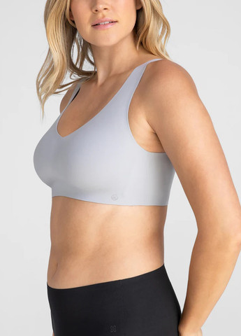 Сіро-голубий топ бюстгальтер Honeylove без кісточок нейлон