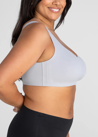 Сіро-голубий топ бюстгальтер Honeylove без кісточок нейлон