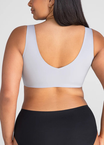 Сіро-голубий топ бюстгальтер Honeylove без кісточок нейлон