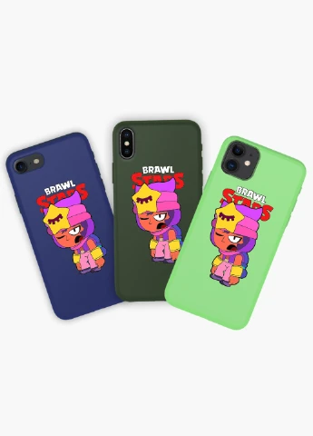 Чохол силіконовий Apple Iphone Xs Max Сенді Бравл Старс (Sandy Brawl Stars) (8226-1018) MobiPrint (219288354)