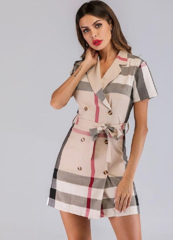 Комбинированное платье SHEIN