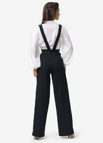 Комбінезон Agata Webers комбінезон-брюки смужка чорно-білий кежуал віскоза