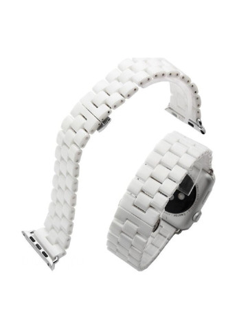 Ремешок для часов Apple Watch 38/40mm Steel Style White XoKo ремешок для часов apple watch 38/40mm xoko steel style white (143704632)