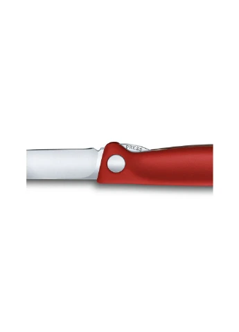 Кухонный нож SwissClassic Foldable Paring 11 см Red (6.7801.FB) Victorinox (254072262)
