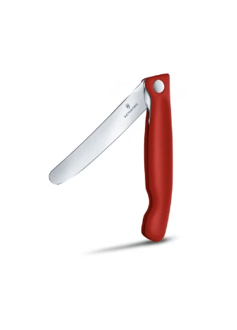 Кухонный нож SwissClassic Foldable Paring 11 см Red (6.7801.FB) Victorinox (254072262)