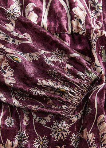 Бордова вечірня, кежуал сукня силуетна SHEIN з квітковим принтом