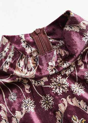 Бордова вечірня, кежуал сукня силуетна SHEIN з квітковим принтом