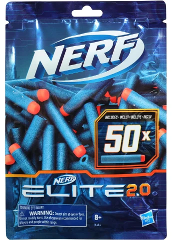 Набор стрел Elite 2.0 50-Dart 50 штук (E9484) Nerf (256140193)